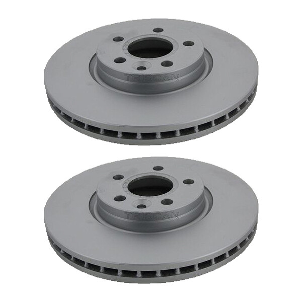 2 Bremsscheiben belüftet Ø 300 mm TRISCAN passend für u.a. VOLVO V70