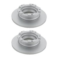 2 Bremsscheiben voll Ø 280 mm TRISCAN...