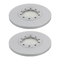 2 Bremsscheiben voll Ø 280 mm TRISCAN...