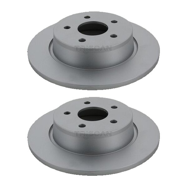 2 Bremsscheiben voll Ø 280 mm TRISCAN Bremsen-Expertise für u.a. FORD C-MAX
