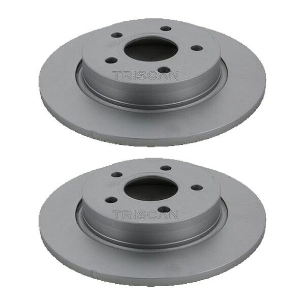 2 Bremsscheiben voll Ø 271 mm TRISCAN Bremsen-Expertise für u.a. FORD FOCUS