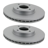 2 Bremsscheiben belüftet Ø 278 mm TRISCAN...