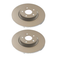 2 Brake Discs vented Ø 300 mm TRISCAN...