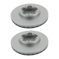 2 Brake Discs vented Ø 288 mm TRISCAN...