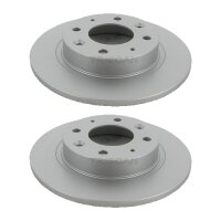 2 Bremsscheiben voll Ø 260 mm TRISCAN...