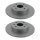 2 Brake Discs full Ø 262 mm TRISCAN Brake-Expertise for KIA SHUMA and others