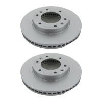 2 Brake Discs vented Ø 300 mm TRISCAN...