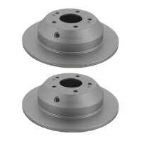 2 Brake Discs full Ø 302 mm TRISCAN suitable for...