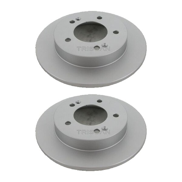 2 Bremsscheiben voll Ø 258 mm TRISCAN Bremsen-Expertise für u.a. HYUNDAI ix20