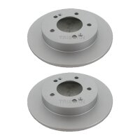 2 Bremsscheiben voll Ø 258 mm TRISCAN...