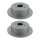 2 Brake Discs full Ø 258 mm TRISCAN suitable for e.g. DAEWOO NUBIRA