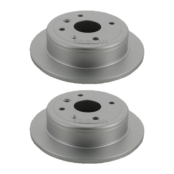 2 Bremsscheiben voll Ø 258 mm TRISCAN für u.a. CHEVROLET LACETTI
