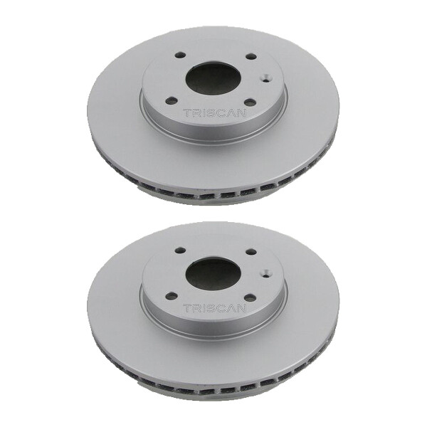 2 Bremsscheiben belüftet Ø 278 mm TRISCAN passend für CHEVROLET EPICA