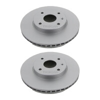 2 Bremsscheiben belüftet Ø 278 mm TRISCAN...
