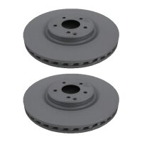 2 Brake Discs vented Ø 345 mm TRISCAN for...