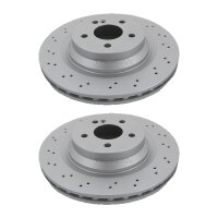2 Brake Discs vented Ø 330 mm TRISCAN for...