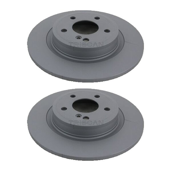 2 Bremsscheiben voll Ø 300 mm TRISCAN Bremsen-Expertise für MERCEDES-BENZ SLK