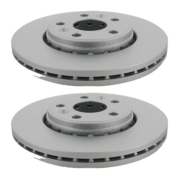 2 Bremsscheiben belüftet Ø 280 mm TRISCAN für u.a. RENAULT KANGOO