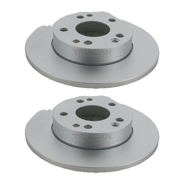 2 Bremsscheiben voll Ø 262 mm TRISCAN Bremsen-Expertise für MERCEDES-BENZ 190