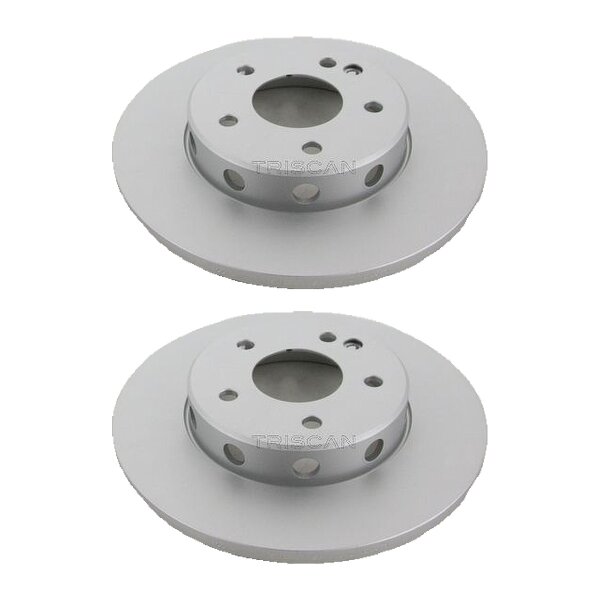 2 Bremsscheiben voll Ø 284 mm TRISCAN für MERCEDES-BENZ C-KLASSE