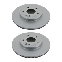 2 Brake Discs vented Ø 284 mm TRISCAN for...