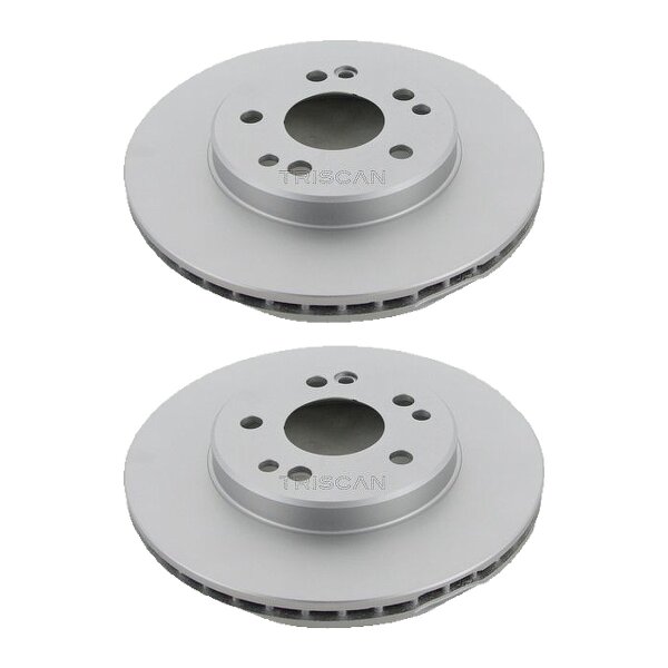 2 Bremsscheiben innenbelüftet Ø 284 mm TRISCAN für u.a. MERCEDES-BENZ 124
