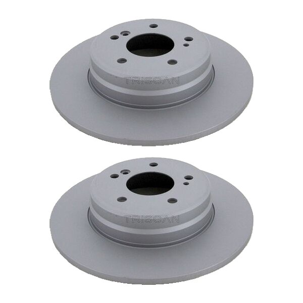 2 Bremsscheiben voll Ø 290 mm TRISCAN für u.a. MERCEDES-BENZ C-KLASSE