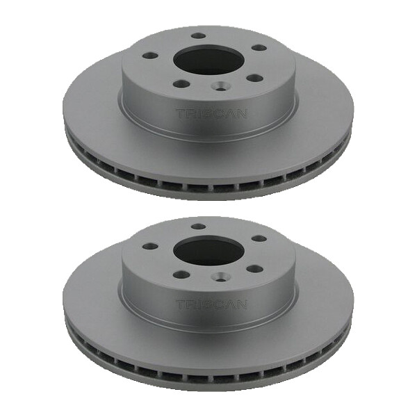 2 Bremsscheiben belüftet Ø 276 mm TRISCAN für u.a. MERCEDES-BENZ VITO