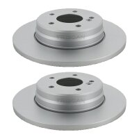 2 Bremsscheiben voll Ø 290 mm TRISCAN für...