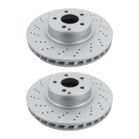 2 Brake Discs vented Ø 330 mm TRISCAN for...