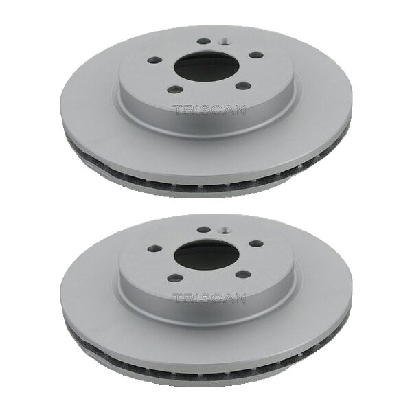 2 Brake Discs vented Ø 303 mm TRISCAN for MERCEDES-BENZ M-CLASS