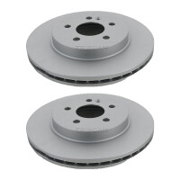 2 Brake Discs vented Ø 303 mm TRISCAN for...