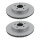 2 Brake Discs vented Ø 303 mm TRISCAN for MERCEDES-BENZ M-CLASS