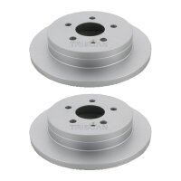 2 Bremsscheiben voll Ø 285 mm TRISCAN für...