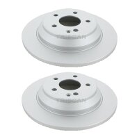 2 Bremsscheiben voll Ø 300 mm TRISCAN für...