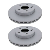 2 Brake Discs vented Ø 295 mm TRISCAN for...