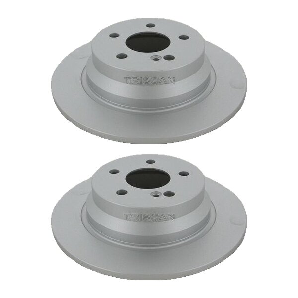 2 Bremsscheiben voll Ø 300 mm TRISCAN für u.a. MERCEDES-BENZ E-KLASSE