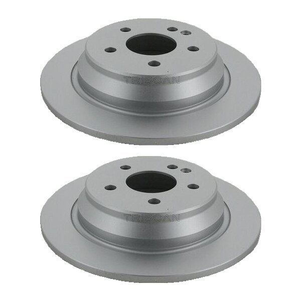 2 Bremsscheiben voll Ø 296 mm TRISCAN für u.a. MERCEDES-BENZ VITO