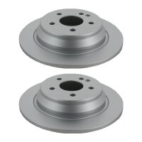 2 Bremsscheiben voll Ø 296 mm TRISCAN für...