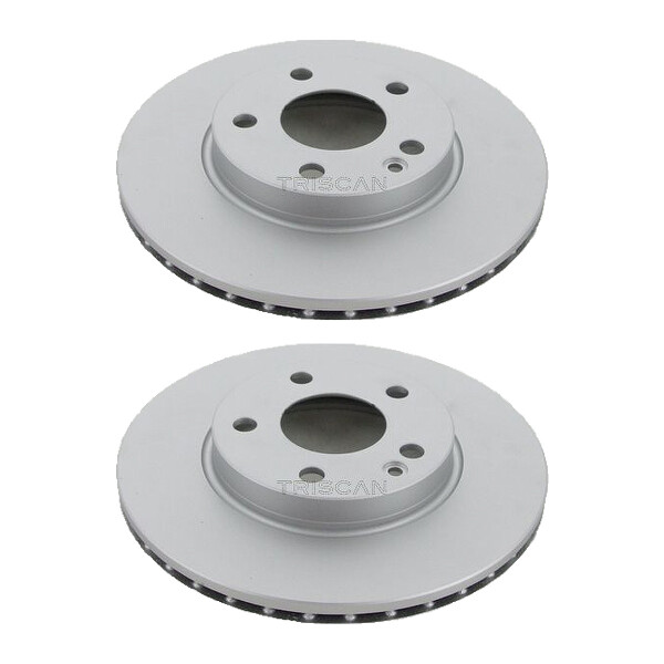 2 Bremsscheiben belüftet Ø 276 mm TRISCAN für u.a. MERCEDES-BENZ A-KLASSE