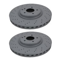 2 Bremsscheiben belüftet Ø 345 mm TRISCAN...