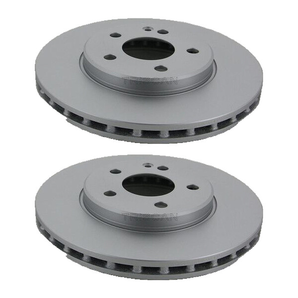2 Brake Discs vented Ø 288 mm TRISCAN for MERCEDES-BENZ B-CLASS and others