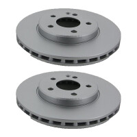 2 Brake Discs vented Ø 288 mm TRISCAN for...
