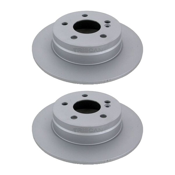 2 Bremsscheiben voll Ø 278 mm TRISCAN für u.a. MERCEDES-BENZ C-KLASSE