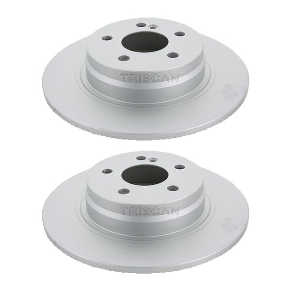 2 Bremsscheiben voll Ø 300 mm TRISCAN für u.a. MERCEDES-BENZ C-KLASSE