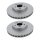 2 Brake Discs vented Ø 322 mm TRISCAN for MERCEDES-BENZ E-CLASS and others