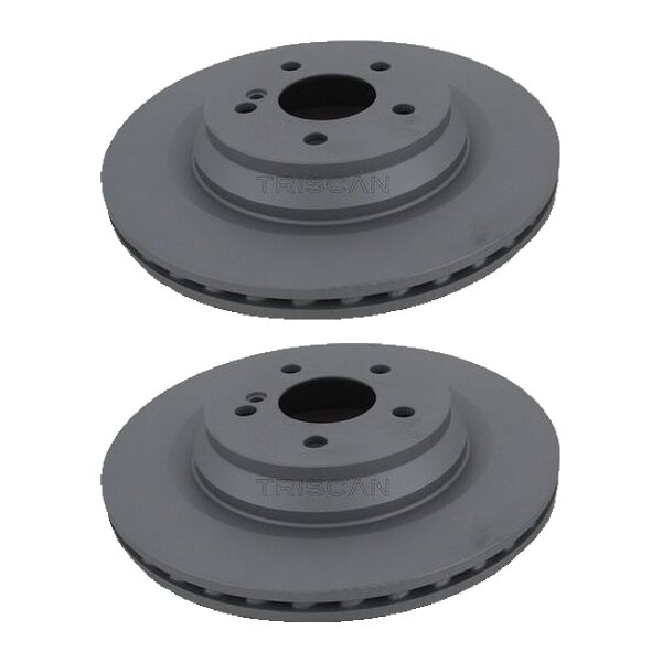 2 Brake Discs vented Ø 320 mm TRISCAN for MERCEDES-BENZ S-CLASS and others