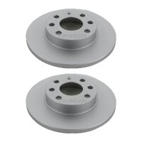 2 Bremsscheiben voll Ø 236 mm TRISCAN...