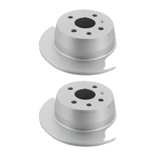 2 Bremsscheiben voll Ø 260 mm TRISCAN Bremsen-Expertise für u.a. OPEL VECTRA