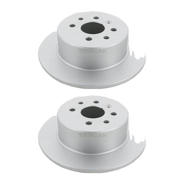 2 Bremsscheiben voll Ø 270 mm TRISCAN Bremsen-Expertise für u.a. OPEL VECTRA